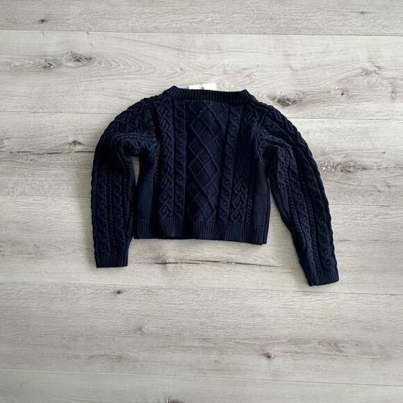 Analogie Cable Knit Cardigan Navy 2T NWT - Picture 4 of 5